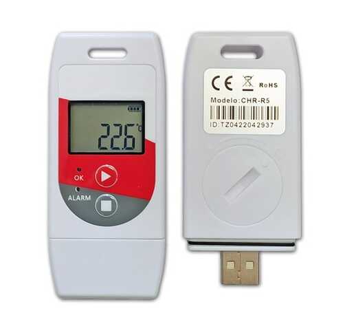 REGISTRADOR DE TEMPERATURA USB